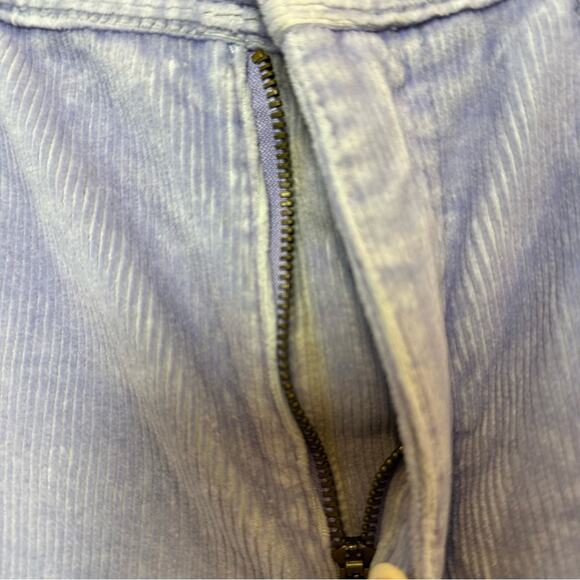 Vintage 90s Bill Blass Purple Lavender Corduroy Pants High Rise Straight Leg 8P - Picture 4 of 7